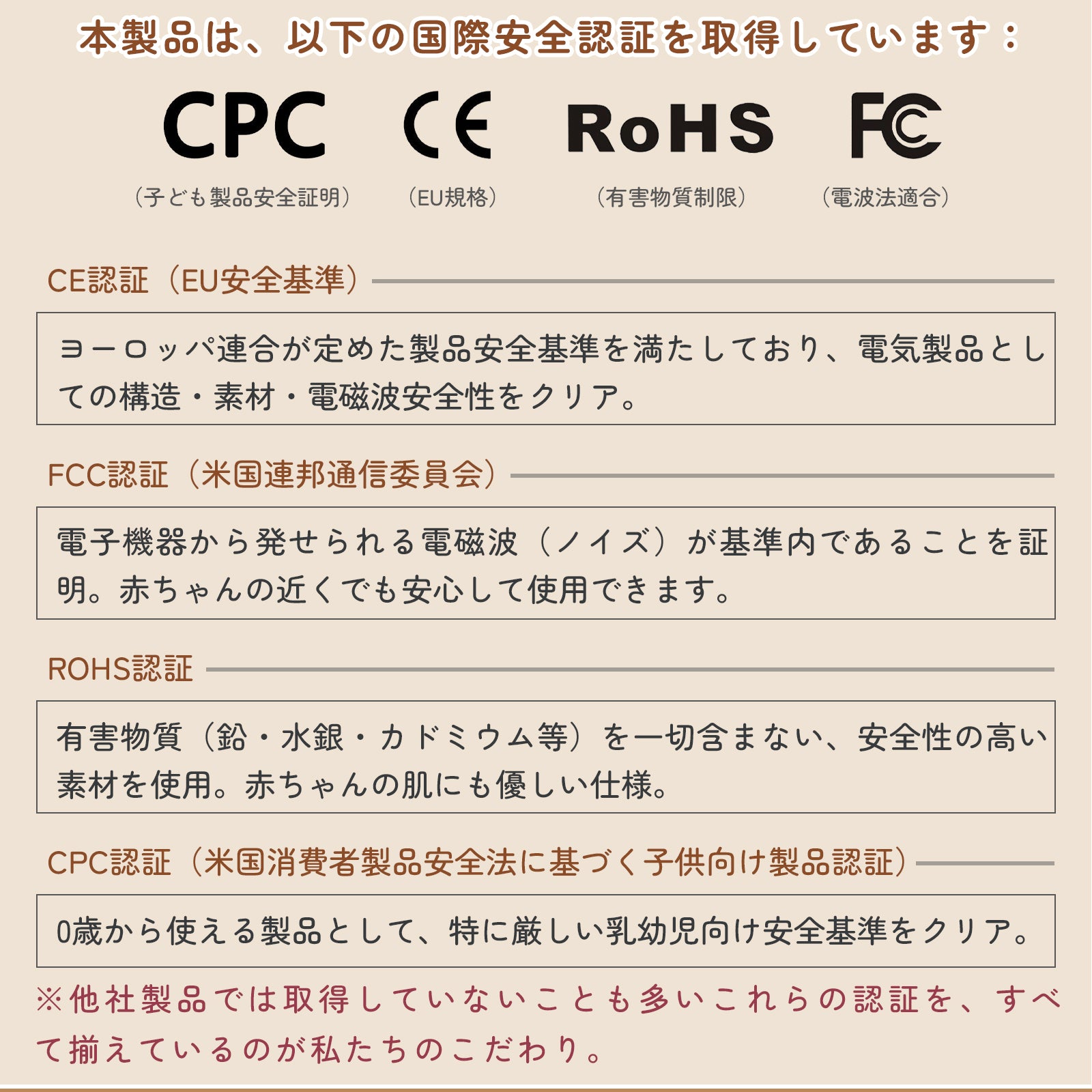 電気安全基準の認証説明