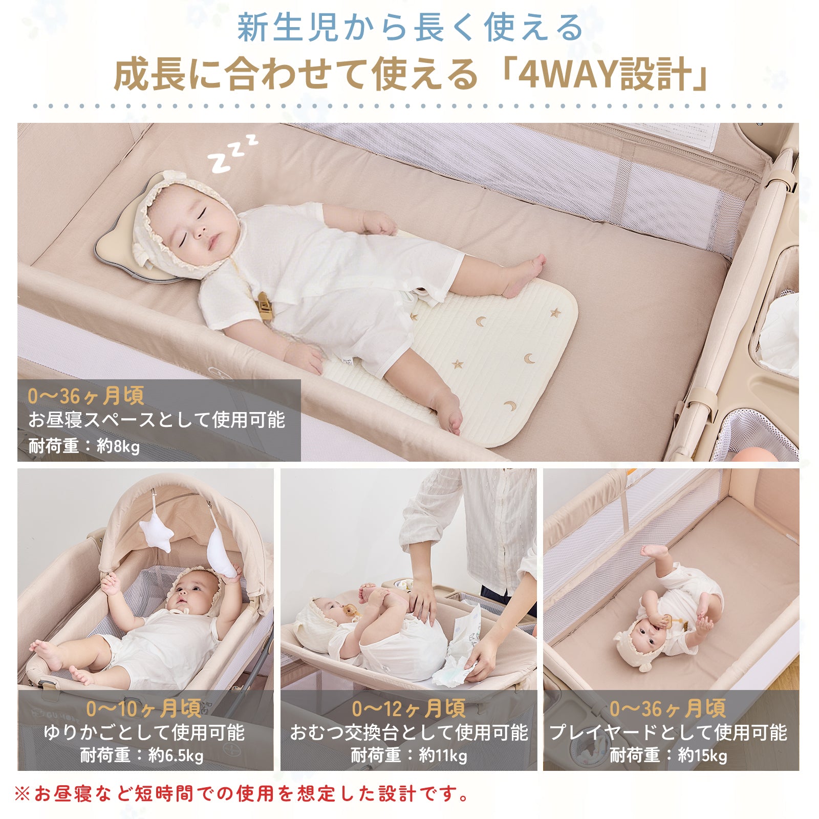 プレイヤードの4WAY使用シーン