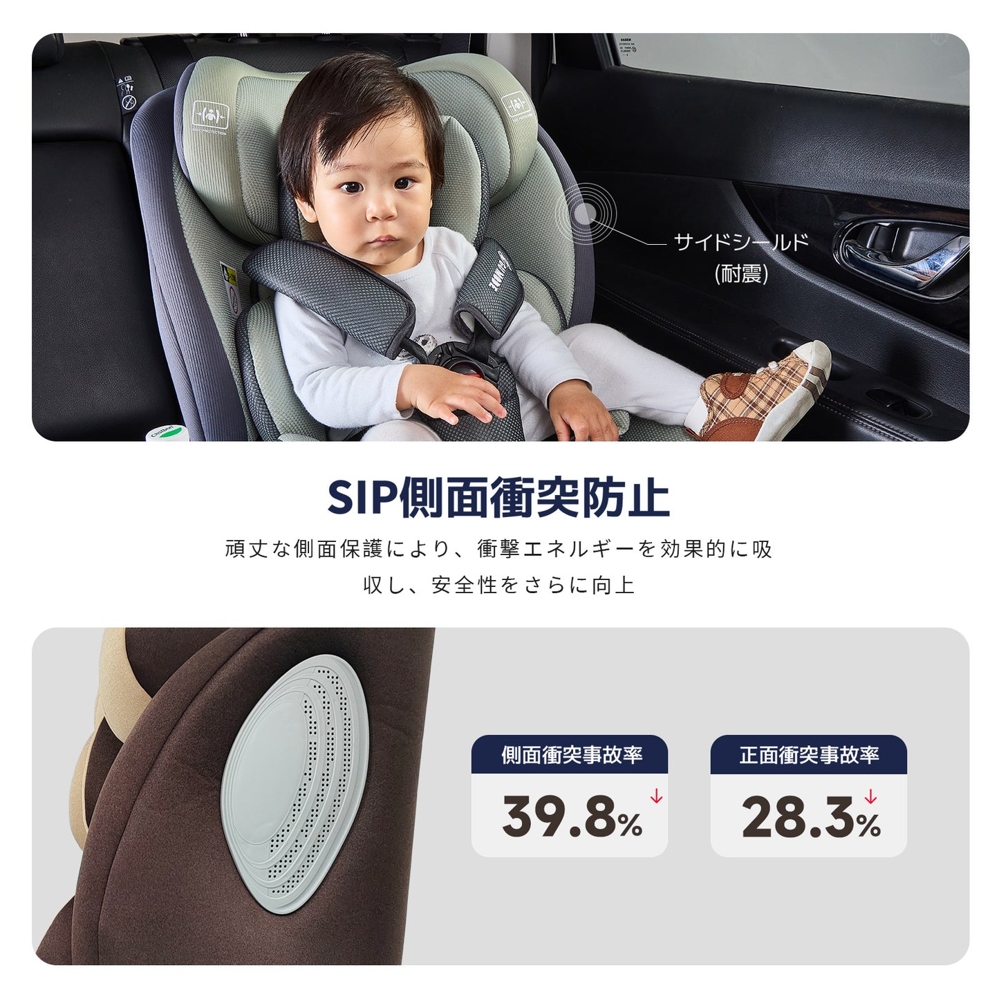 【2025新モデル】チャイルドシート ジュニアシート R129適合 15ヶ月から12歳 ロングユース 小学生まで使える  保温保冷ドリンクホルダー付き メモリーフォーム 13段階ヘッド調整 身長76～150cm シートベルト固定 GUMODE 3way