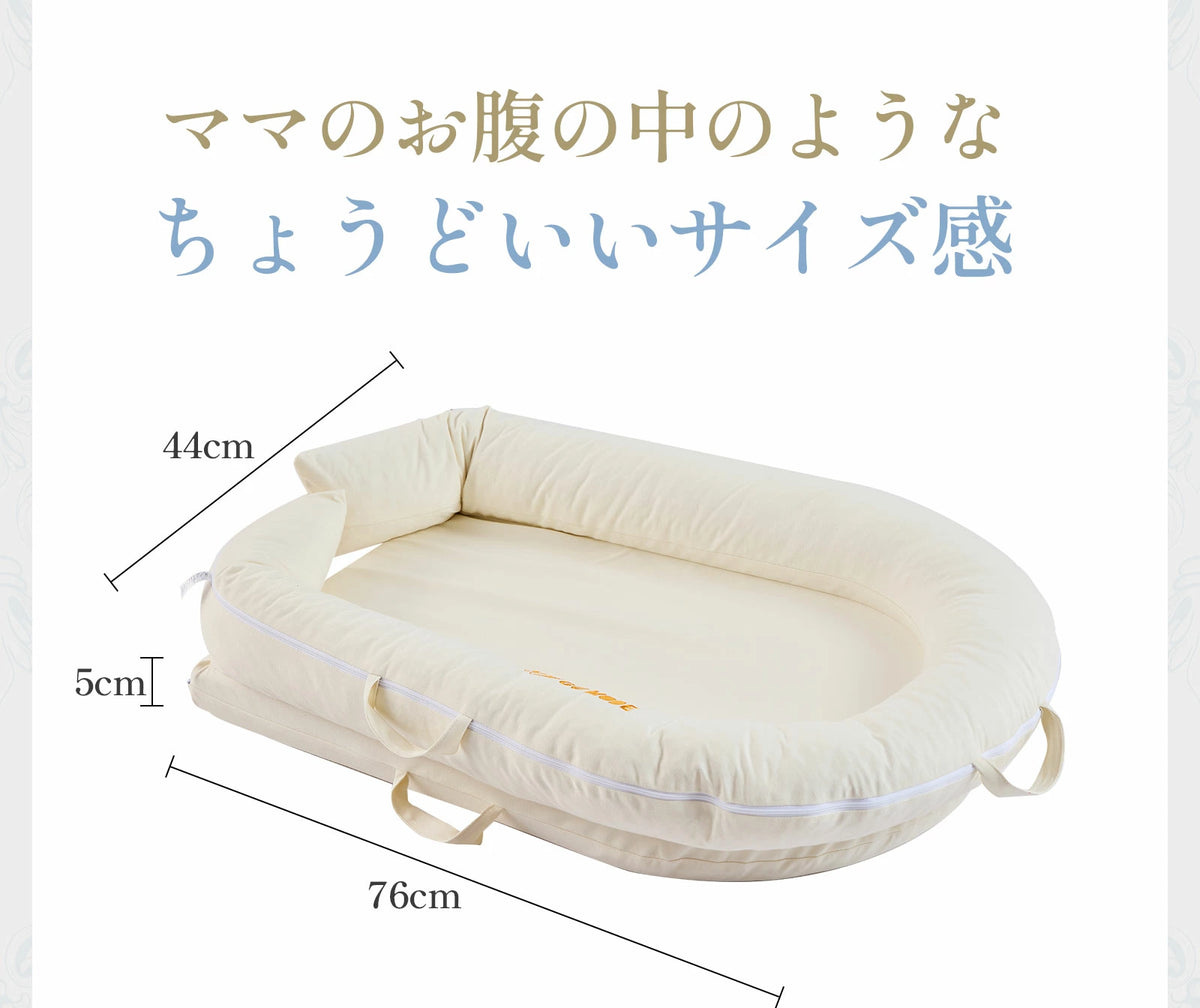 ベッドインベッドのサイズ寸法