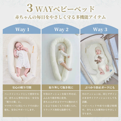 ベッドインベッド GU MODE（ベビーネスト）