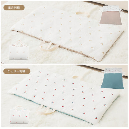 お昼寝マット GU MODE  イブル （120×70cm／収納袋付き）