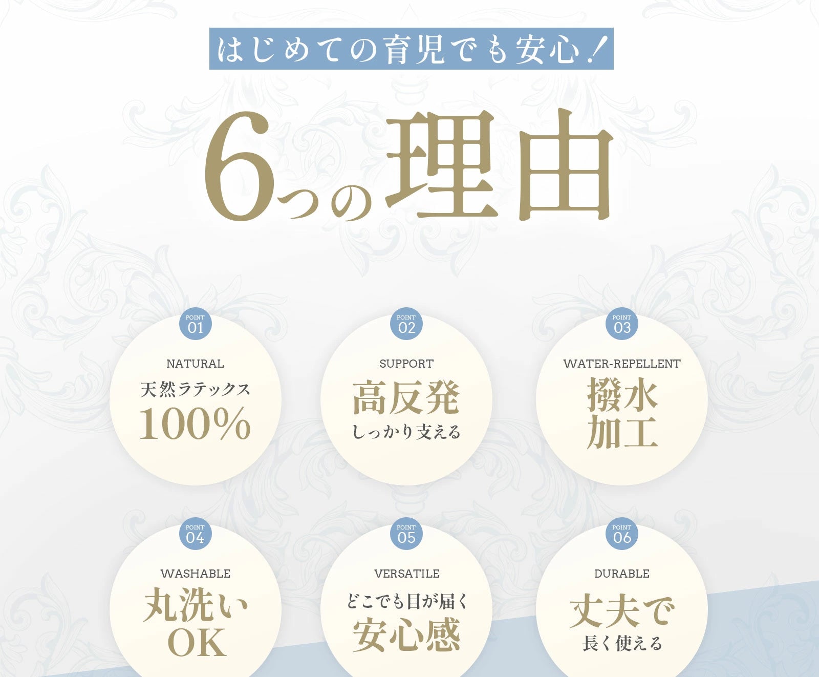 ベッドインベッドの主な特長