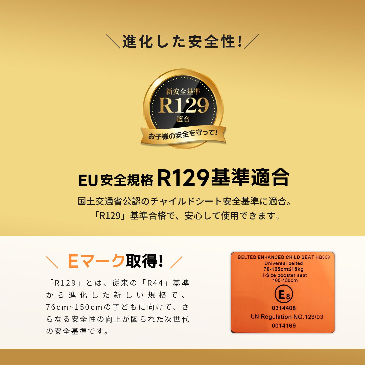 【2025新モデル】チャイルドシート ジュニアシート R129適合 15ヶ月から12歳 ロングユース 小学生まで使える  保温保冷ドリンクホルダー付き メモリーフォーム 13段階ヘッド調整 身長76～150cm シートベルト固定 GUMODE 3way