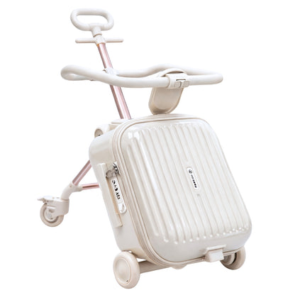 乗れるキッズスーツケース 40L 3〜12歳 機内持ち込み GU MODE