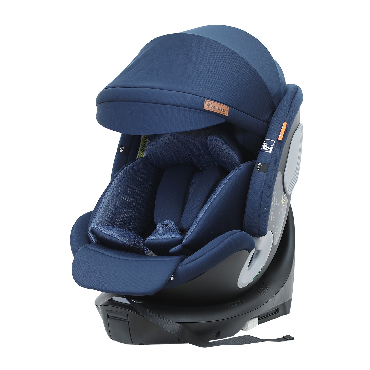 360°回転式 チャイルドシート GU MODE R129（40–150cm）