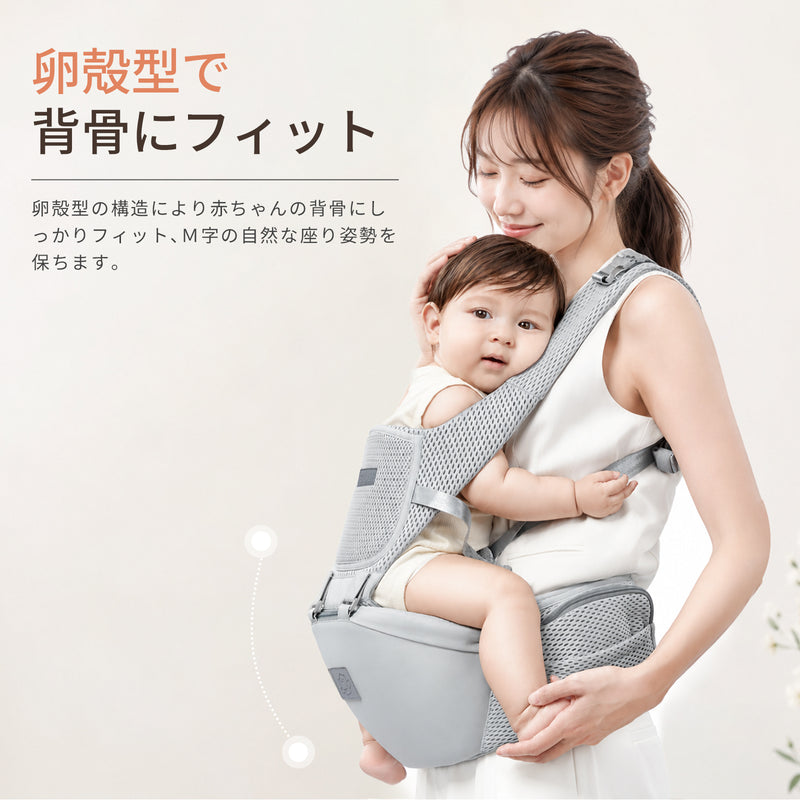 GU MODE AD01 背中にフィットするキャリア形状