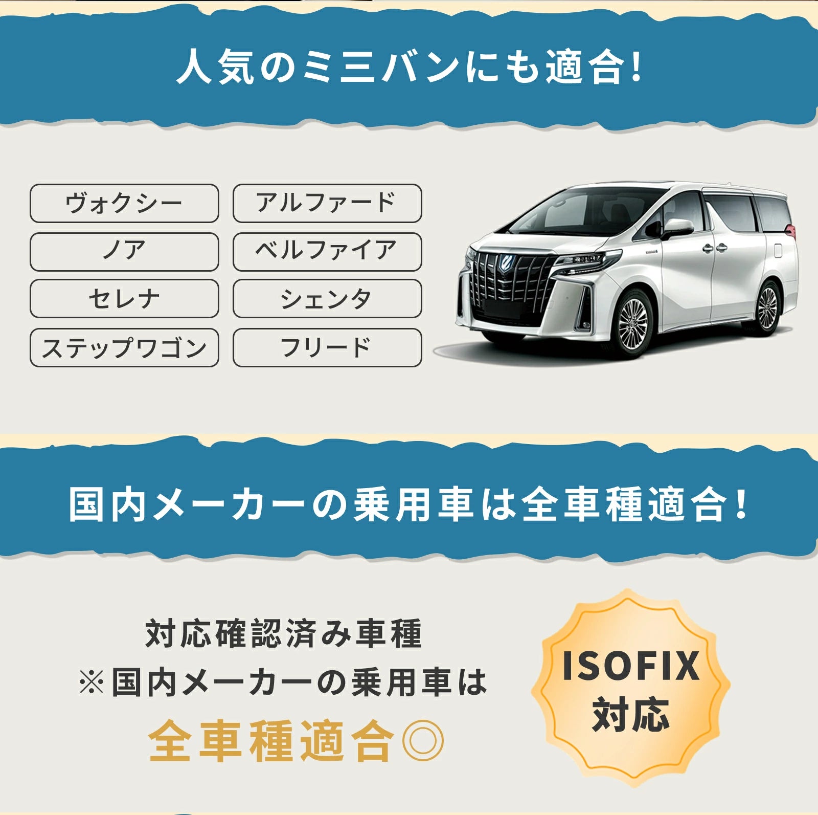 ミニバンにも合う保護マット