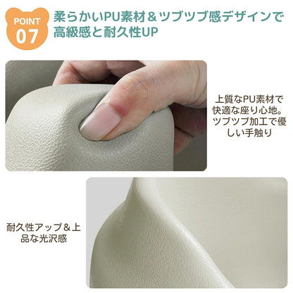 ベビーチェア  99.9％抗菌 JIS規格適合 クッション テーブル付き ハイチェア ローチェア テーブルチェア バスチェア ブースターシート キャスター付き 赤ちゃん椅子 離乳食 多機能 脱出防止 GUMODE