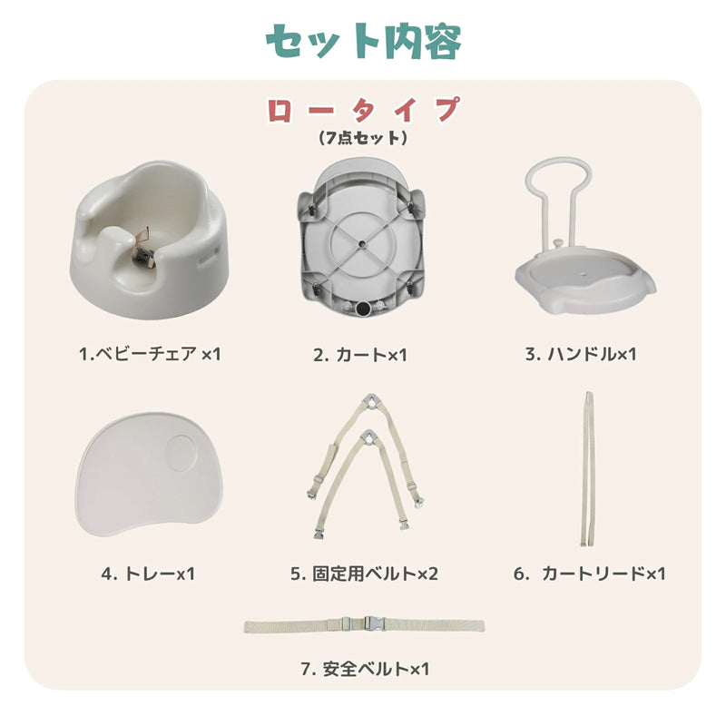 ロータイプセット内容