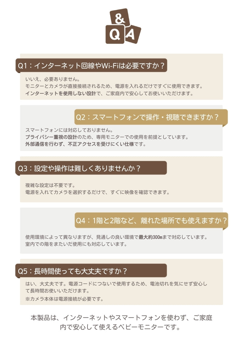 購入前のよくある質問