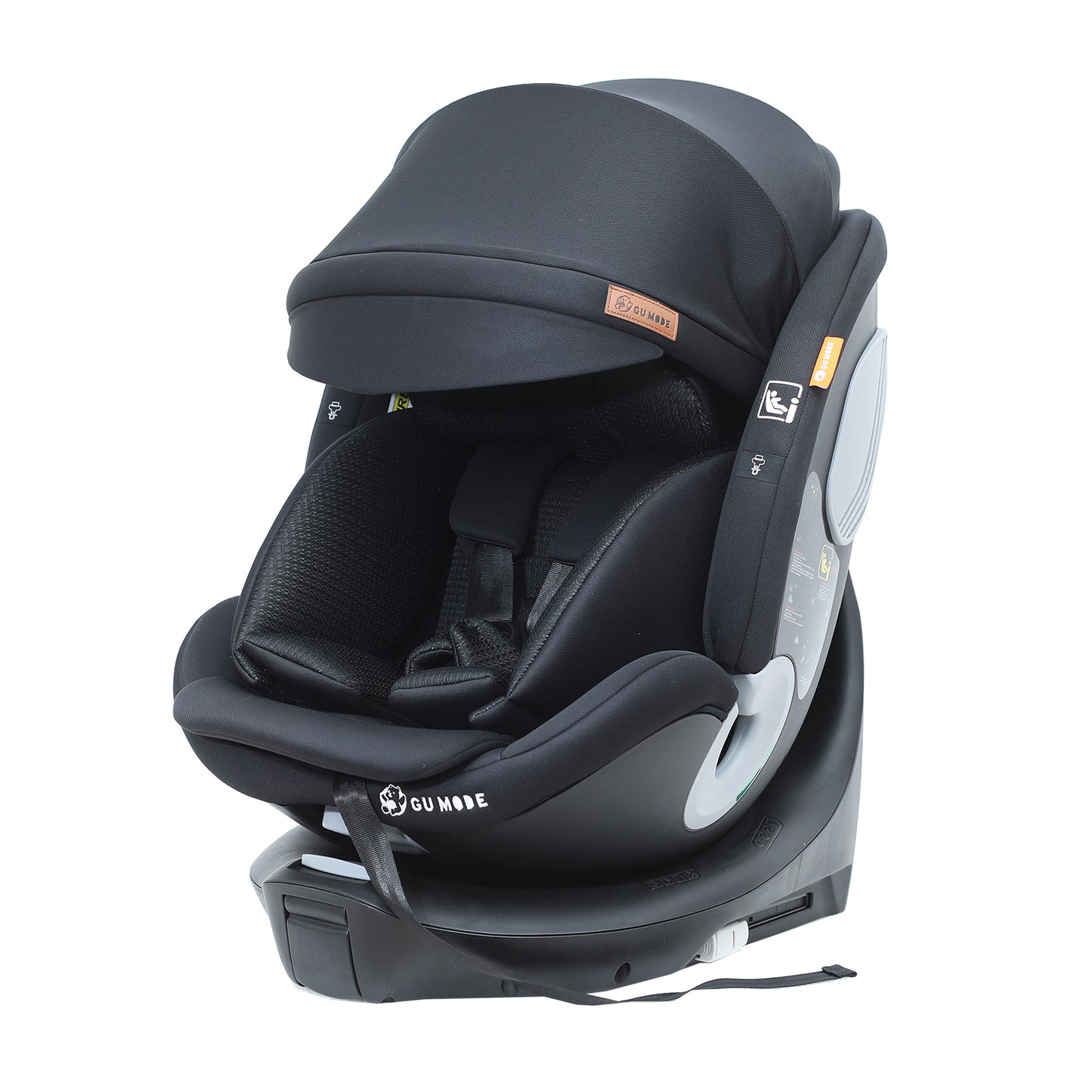 360°回転式 チャイルドシート GU MODE R129（40–150cm）