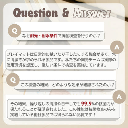 プレイマット 折りたたみ 持ち手付き ベビーマット シームレス  赤ちゃん 床暖房対応 サークルマット 防水防音  厚み4cm クッションマット 厚手 70 120 140 180  200 GU MODE