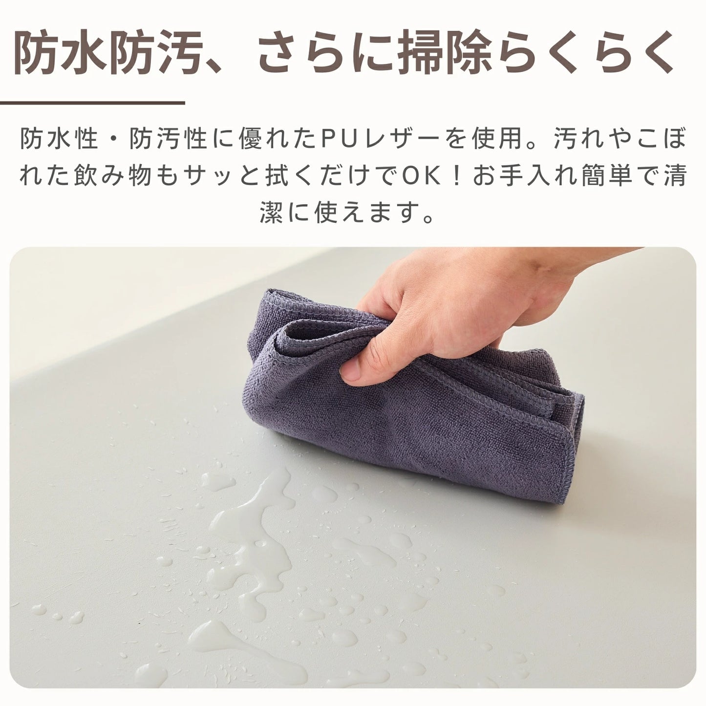 プレイマット 折りたたみ 持ち手付き ベビーマット シームレス  赤ちゃん 床暖房対応 サークルマット 防水防音  厚み4cm クッションマット 厚手 70 120 140 180  200 GU MODE