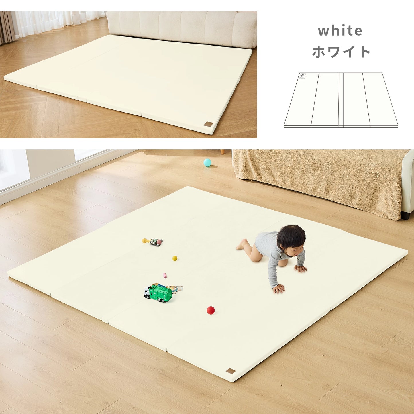 サークル＆マットセット シームレスタイプ GU MODE