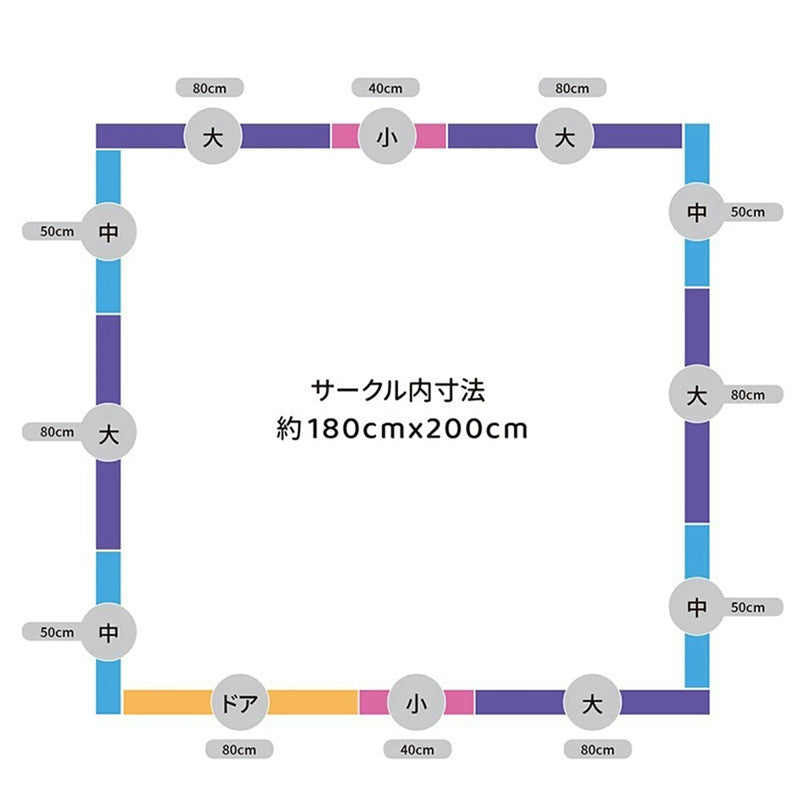 GU MODE baby circle fixed parts accessory image