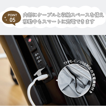 乗れるキッズスーツケース 40L 3〜12歳 機内持ち込み  GU MODE