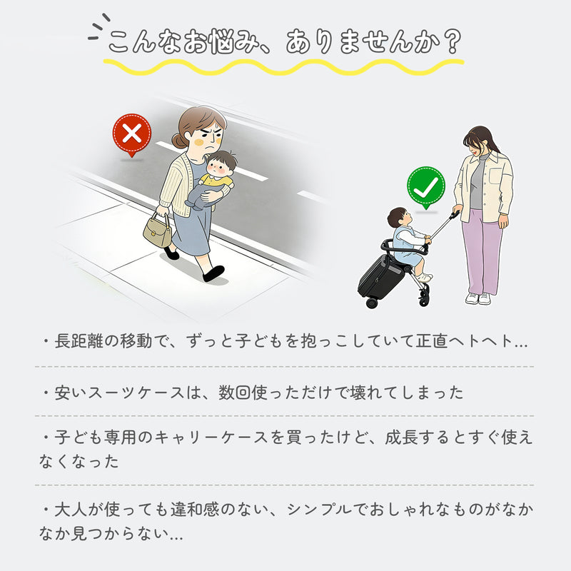 長距離移動での使用イメージ