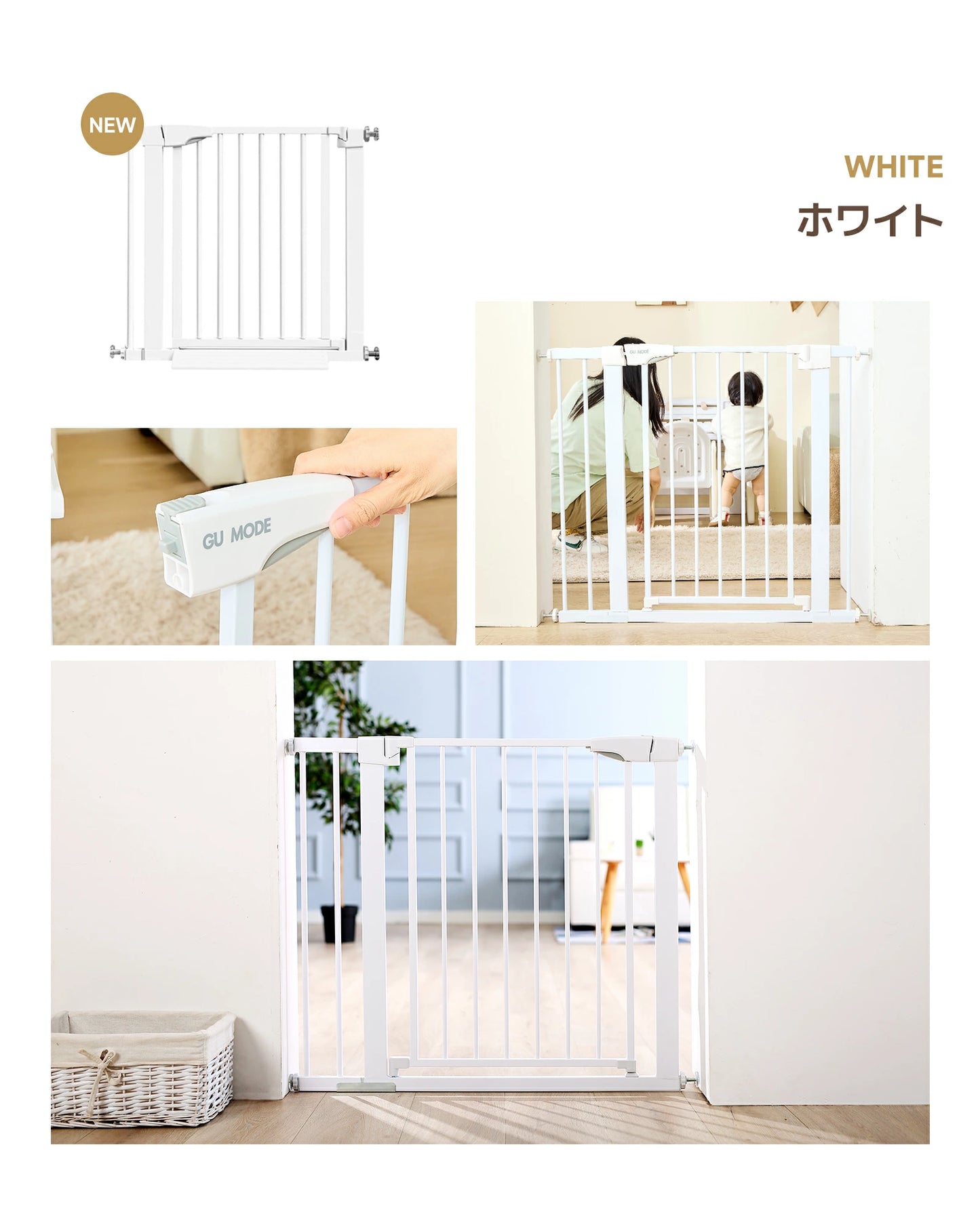 ペットゲート 階段上 階段 キッチン ペット ゲート セーフティゲート ドア付き 段差解消スロープ付 ワイド 自立式 ワンちゃん 動物 取付簡単 置くだけ  安全柵 幅68-96cm