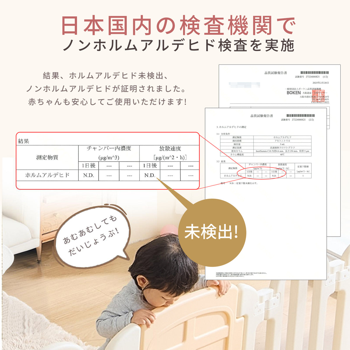国内検査機関の検査説明