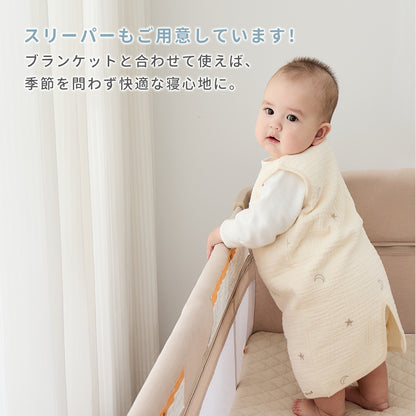 ガーゼケット ガーゼブランケット 綿100% 6重 2重 2枚セット おくるみ ベビー 出産祝い ギフト 春夏秋冬 オールシーズン 洗える 大判 ピコレース シェルステッチ  GUMODE