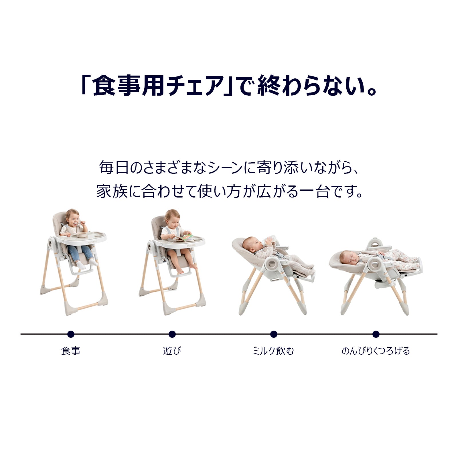 美品♡】GU MODE 多機能ベビーチェア⭐︎ どん兵衛様専用 GU MODE